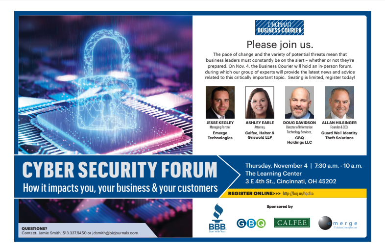 Guard Well Founder & CEO Cyber Security Forum Panel Expert